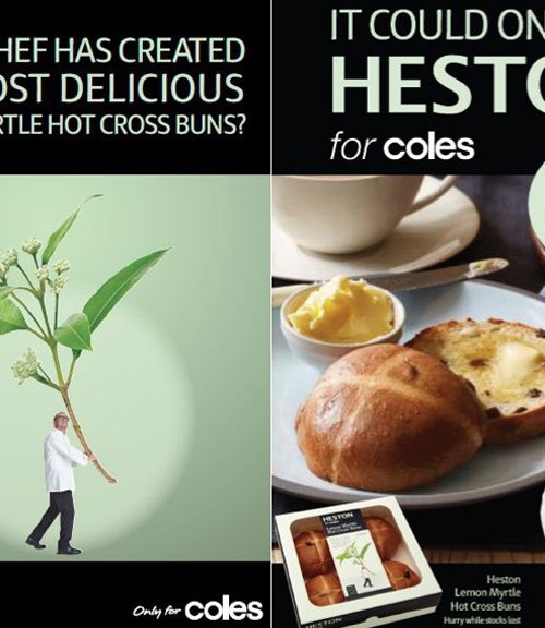 Heston’s Advertising Hot Cross Buns