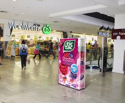 tic tac box out of home scent panel experiential marketing