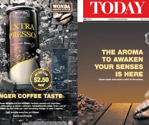 Singapore’s First Scented Newspaper Advertisement!