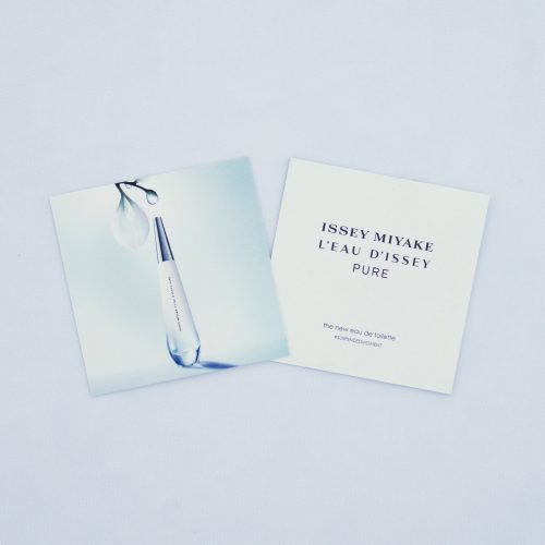 Perfume scented card